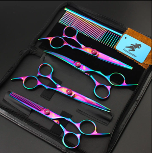 Instruments de beauté, ciseaux professionnels de haute qualité en acier inoxydable, kit pour salon, sûrs et réutilisables - Product Image 5