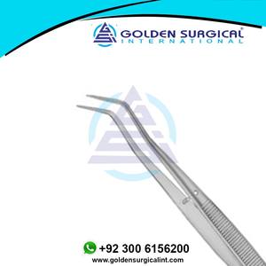 Pinzas de vendaje dental Instrumentos dentales Pinzas dentales Meriam Angular dentado | Acero inoxidable médico - Product Image 6