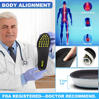 Semelles orthopédiques en mousse à mémoire de forme en gel PU Inserts de rembourrage de confort anti-fatigue de qualité supérieure pour un travail toute la journée