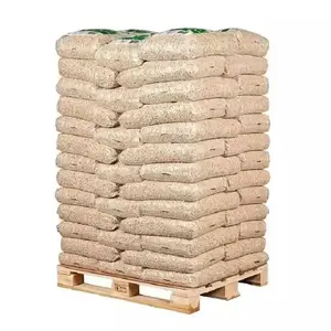 Acheter Europe Prix de gros 15kg sacs de granulés de bois importation tous les granulés de biomasse granulés de bois de haute qualité