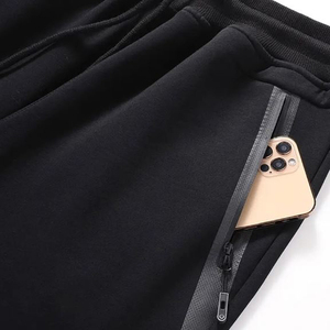 2023 Wholesale LOGO Customization Fashion Casual <b>Men's</b> Corduroy Jogger <b>Pants</b> Straight Mid Waist <b>Cropped</b> Trouser - Product Image 6