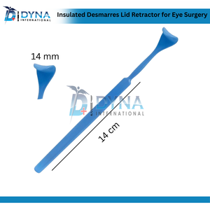 Herramienta de cirugía ocular con retractor de tapa Desmarres aislada | Instrumento quirúrgico oftálmico | Certificado CE - Product Image 2