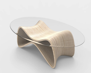 Table basse paramétrique Kalatri de luxe moderne, forme personnalisée, amovible, légère, lavable, pour la maison, le bureau, l'hôtel, décoration intérieure - Product Image 1