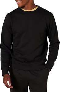 Vente en gros à prix d'usine OEM Sweat-shirt à col rond brodé ou imprimé en éponge et polaire pour hommes Pull-over chaud d'hiver personnalisé Sweat-shirt - Product Image 2