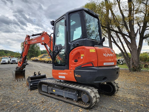 ซื้อรถขุด KX040-4 ปี 2022 ราคาถูก พร้อมมอเตอร์ไฮดรอลิก KYB น้ำหนักใช้งาน 3 ตัน - Product Image 3
