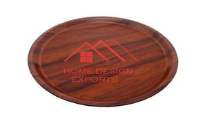 Plato de Madera Personalizado para Servir Comida, Ideal para Hogar, Hotel o Restaurante, Calidad Superior, Pedido Mínimo 100 Piezas - Product Image 2