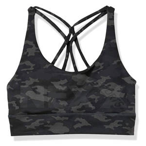 สปอร์ตบราคุณภาพระดับพรีเมี่ยมสำหรับผู้หญิงระบายอากาศได้และมีลายพิมพ์ออกแบบได้ตามต้องการ - Product Image 1