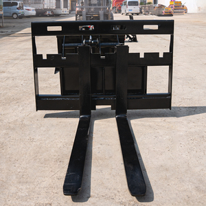 Fourches à palettes réglables <span class=keywords><strong>pour</strong></span> chargeuse frontale et <span class=keywords><strong>tracteur</strong></span> <span class=keywords><strong>compact</strong></span> 1-9 tonnes, marque DIG-BOY - Product Image 5