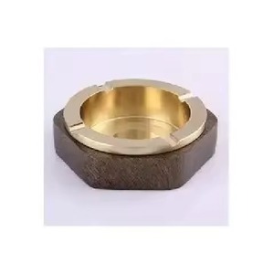 Ceniceros de Metal Antiguos Decorativos de Diseño Único para el Hogar, Oficina y Hotel, Ceniceros de Metal Hechos a Mano - Product Image 1