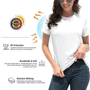 <b>Women</b>’s Fashion <b>White</b> Crop <b>T</b>-<b>Shirt</b> Front Twist Detail Short Sleeve Top - Product Image 3