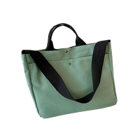ECO WORLD BAGS Sacs de courses pliables en toile teinte écologiques et durables, impression personnalisée sans azo, style bohème géométrique