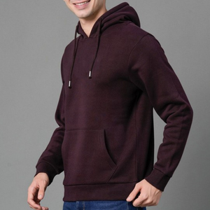 Sudaderas de algodón para hombre venta al por mayor jersey de cuello redondo en blanco logotipo personalizado a granel OEM suministro respetuoso con el medio ambiente - Product Image 1