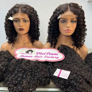 Hd วิกผมลูกไม้ Afro พม่าวิกผมหยิกสําหรับผมมนุษย์สีดําโปร่งใสอินเดียธรรมชาติด้านหน้าผู้หญิง - Product Image 3