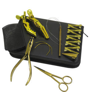 ชุดต่อผมแบบไมโครลิงค์พร้อมคีมลูกปัดห่วงร้อยลูกปัดเครื่องมือเกี่ยวดึงอุปกรณ์ลูกปัดอุปกรณ์ต่อผมแบบ all-in-One - Product Image 3