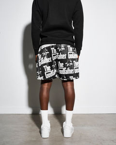 Pantalones Cortos Deportivos Retro Cosidos Estilo Padrino para Hombre, Venta al por Mayor, Baratos, de Primera Calidad, Personalizados - Product Image 3