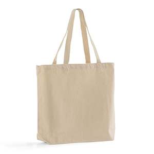Med/Large Solid Color Canvas Tote <b>Bags</b> TG250 Bulk with <b>Long</b> Handles - Product Image 2