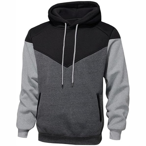 Sweat-shirts gris foncé, gris clair et noir, sweat-shirt élégant à trois couleurs, sweat-shirt confortable et tendance pour hommes - Product Image 3