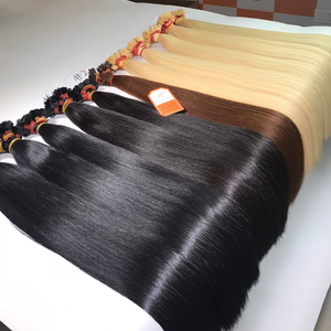 ผมต่อเคราตินปลายแบนผมตรงธรรมชาติสีปรับแต่งได้ - Product Image 4