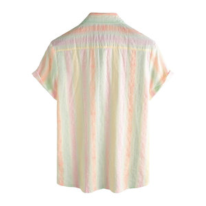 Camisetas de sublimación de poliéster informales para hombre, pantalones cortos de entrenamiento de secado rápido de punto transpirable, ropa de calle de verano con diseño impreso - Product Image 2