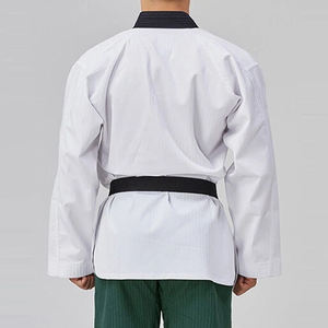 Material de alta calidad hecho artes marciales desgaste Taekwondo uniformes diseño personalizado tela transpirable Taekwondo uniforme - Product Image 5