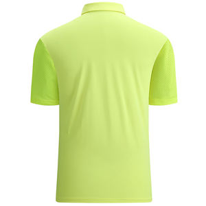 Piqué transpirable para camisa para hombres, diseño de enfriamiento de verano, tela de rendimiento de secado rápido antiarrugas, estampado de marca personalizada - Product Image 6