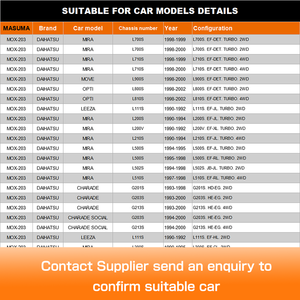 Tapa de Radiador de Motor MASUMA MOX-203 AY300-N0900 17920-56B00 21430-HC050 16401-72090 para Toyota Daihatsu - Product Image 4