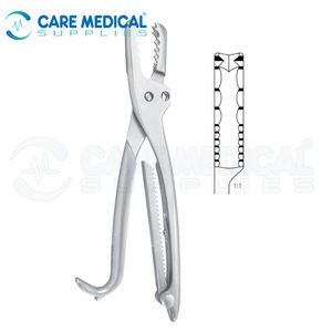 คีมจับกระดูกแบบตรงชนิดใช้มือ ทำจากเหล็กกล้าไร้สนิมคุณภาพสูง ขนาด 27 ซม. ยี่ห้อ Stille Liston สำหรับศัลยกรรมกระดูก - Product Image 4