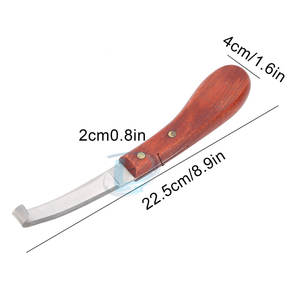บริการ OEM มีดตัดกีบสัตว์น้ำหนักเบา มีดตัดกีบสัตว์สำหรับงานหนัก มีดตัดกีบสัตว์สีตามสั่ง - Product Image 6