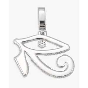 Collier Œil d'Horus avec pendentif en moissanite, bijou éblouissant et unique - Product Image 2