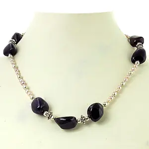 Collar de Perlas Vintage para Mujer, Regalo Religioso Clásico, Cadena de Plástico Chapada en Oro - Product Image 1