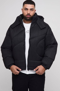 Blouson matelassé 2026 OEM Vente en gros Meilleure qualité Hommes Coupe-vent Hiver Chaud Extérieur Toile à capuche Avant - Product Image 4