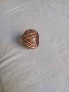 Mango <b>wood</b> hand carved worked new design latest unique decorative napkin ring high demand - Product Image 4