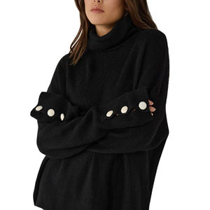 Suéter Casual de Mujer 100% Algodón - Top Acogedor de Tela No Tejida - Product Image 4