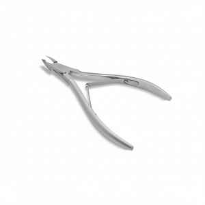 Pince à cuticules professionnelle en acier inoxydable |   Coupe-ongles à mâchoires pointues |   Outil de manucure et pédicure à ressort - Product Image 4