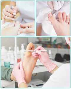 ชุดอุปกรณ์ทำเล็บเท้า 7 ชิ้น สำหรับการกำจัดเล็บขบ ทำจากสแตนเลส ประกอบด้วย กรรไกรตัดเล็บ ตะไบ ที่ดันหนัง และอุปกรณ์ทำความสะอาดเล็บเท้า - ชุดทำเล็บมือ - Product Image 4