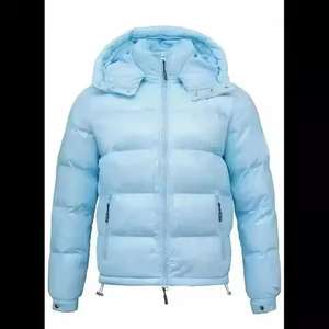 Abrigo acolchado de plumón para hombre, chaqueta hinchada ultraligera 800 Fill Power Stand Collar, abrigo de plumón de ganso de invierno - Product Image 3