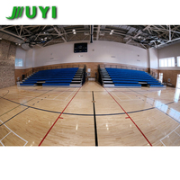 JY-750 Gradas Retráctiles Motorizadas Eléctricas, Sistema de Asientos Telescópicos para Gimnasios, Estadios y Arenas de Baloncesto Interiores