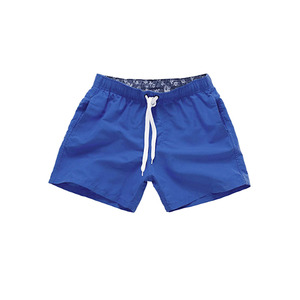 กางเกงขาสั้นชายหาดสำหรับผู้ชายกางเกงขาสั้นสำหรับวิ่งกีฬาแห้งเร็วแบบลำลองลายทึบจัดส่งเร็ว - Product Image 6