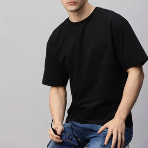 เสื้อยืดผู้ชาย OEM ขายส่ง ระบายอากาศได้ดี สไตล์สตรีทแวร์ ชุดเสื้อยืดผ้าฝ้าย 200 กรัม เสื้อยืดเปล่า PROVENTURE INDUSTRY - Product Image 6