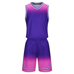 Color atractivo Nueva llegada Jerseys Poliéster Personalizado Hombres Baloncesto Uniforme Personalizado Logo Diseños Baloncesto Jersey Uniformes - Product Image 1