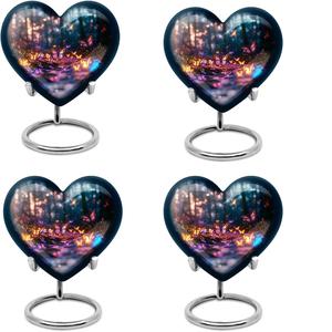 ชุดคอมโบสไตล์อเมริกันที่สวยงาม5ชิ้นผีเสื้อ10นิ้วโกศและชุดโกศของที่ระลึก4ชิ้นพร้อมวิวที่น่าทึ่ง - Product Image 3