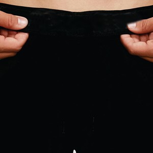 Custom Fleece Joggers Men Sweatpants French Terry Baggy Stacked Flare Sweat <b>Pants</b> for Men's - Product Image 2