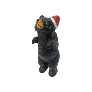 YEEYAYA in legno intagliato a mano orso scultura decorazione per la casa in legno statua e figurina per la camera decorazione unica in legno orso statua - Product Image 2