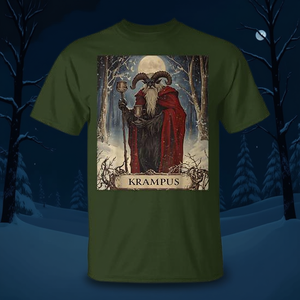 Maglietta Natalizia Horror a Tema Krampus, Maglione Festivo Promozionale, Pigiama - Product Image 3