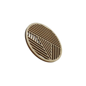 Recién llegado, posavasos y alfombrillas de Madera hechos a mano, almohadillas de madera decorativas únicas para el hogar, posavasos decorativos gratis de tendencia - Product Image 2