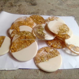 Mantel Individual de Madera Hecho a Mano, Color y Tamaño Personalizados, Redondo, de Lujo, Ecológico, de la India - Product Image 1