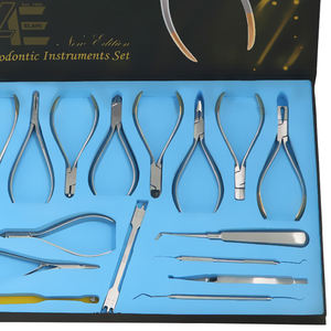 Kit de Instrumentos de Ortodoncia, Herramientas de Ortodoncia, Alicates Manuales de Acero Inoxidable, Juego de 16 Piezas, Alicates de Ortodoncia Duraderos de Alta Calidad OEM ODM 2026 - Product Image 2