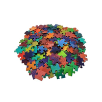Puzzle éducatif en papier STEM personnalisé de 501 à 1000 pièces |   Jeu de défi de mélange de couleurs CMY Cubes, haute difficulté, pour adultes, écoles, entreprises
