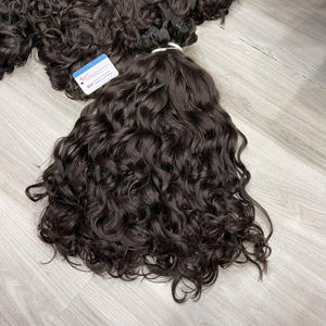 Cheveux vierges de qualité supérieure 2026 en gros, mèches de cheveux humains vietnamiens naturels, double trame, cuticules alignées, directement de l'usine - Product Image 1