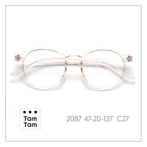 TamTam Femme Classique Noir C1 TR90 Monture de Lunettes en Métal Acétate Titane avec une Haute Durabilité et une Excellente Flexibilité - Product Image 5